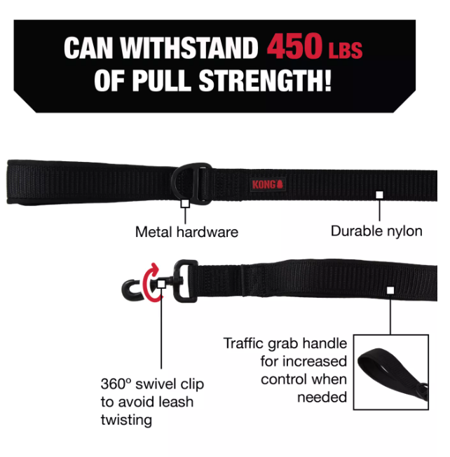 KONG® Comfort Traffic Dog Leash